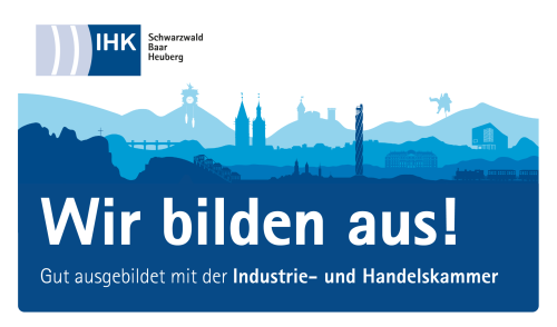 IHK-Siegel „Wir bilden aus“ (Ausbildungsbetrieb virtual gaps)