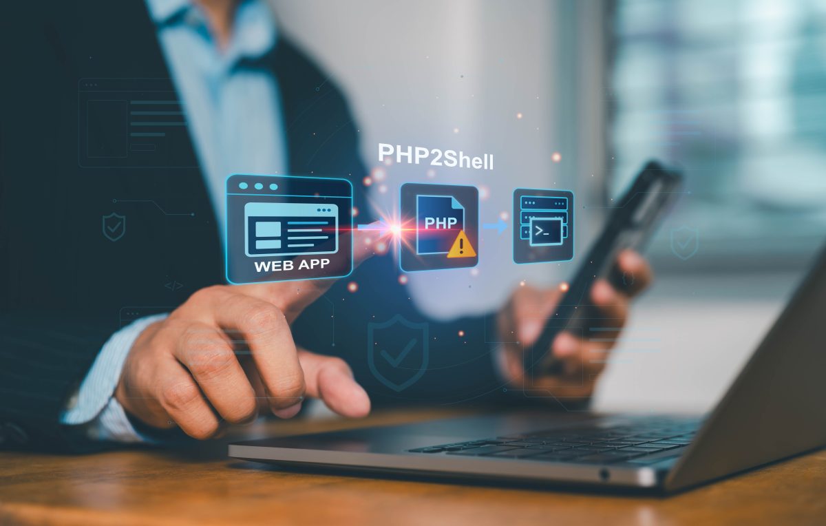 Webanwendung mit PHP-Sicherheitswarnung